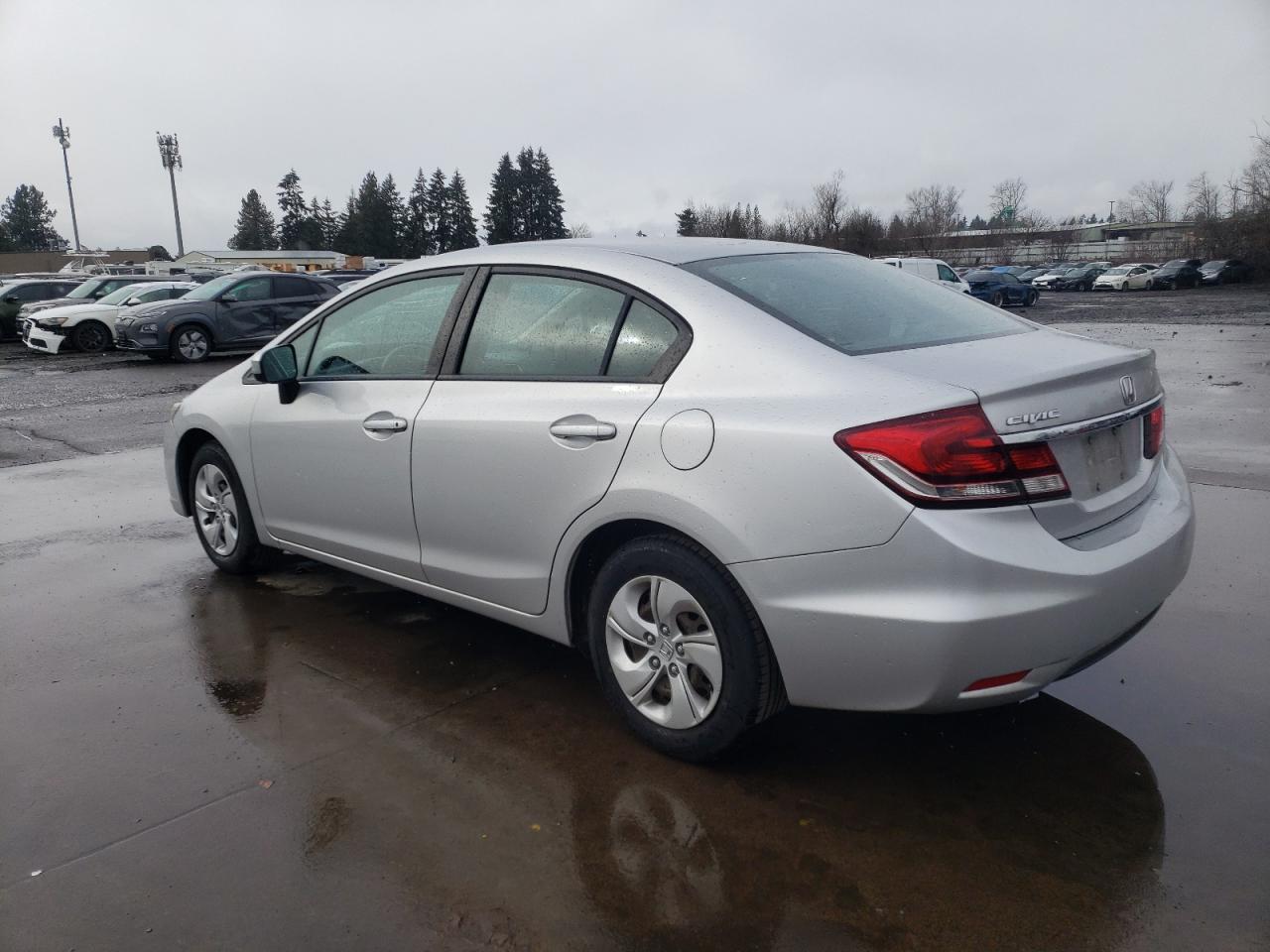 2014 Honda Civic VIN 19XFB2F52EE202971 Copart auction photo, front end damage thumbnail 2