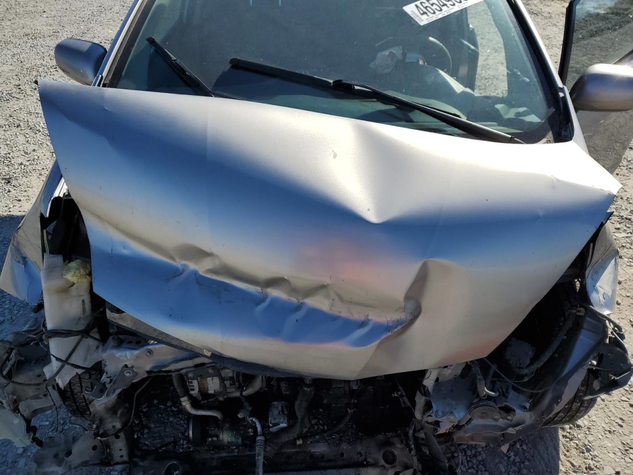2009 Honda Fit VIN JHMGE88429S001298 Copart auction photo, front end damage thumbnail 12