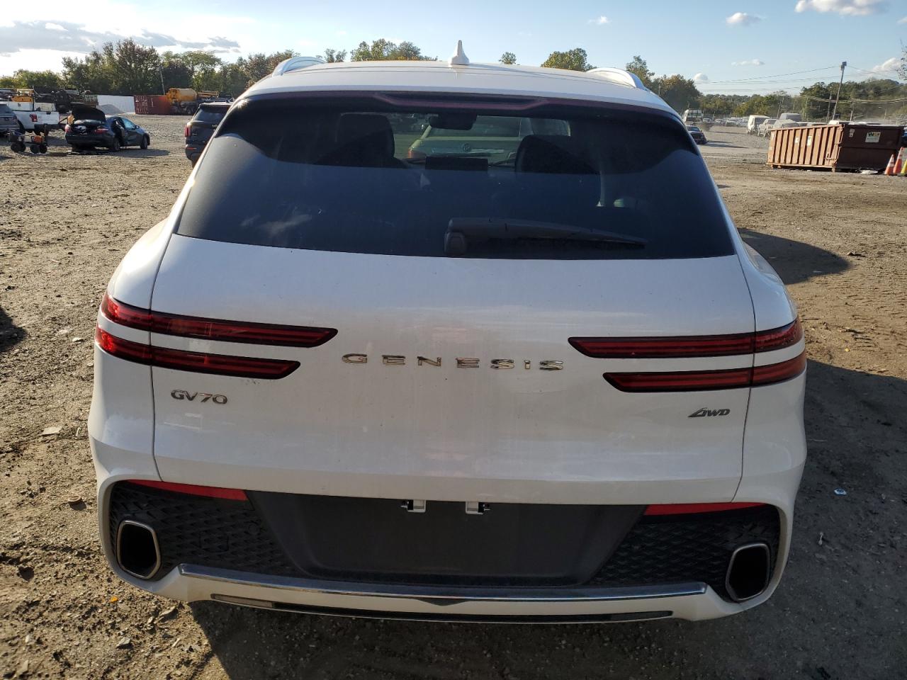 2024 Genesis Gv70 VIN 5NMMADTBXRH007232 Copart auction photo, front end damage thumbnail 6