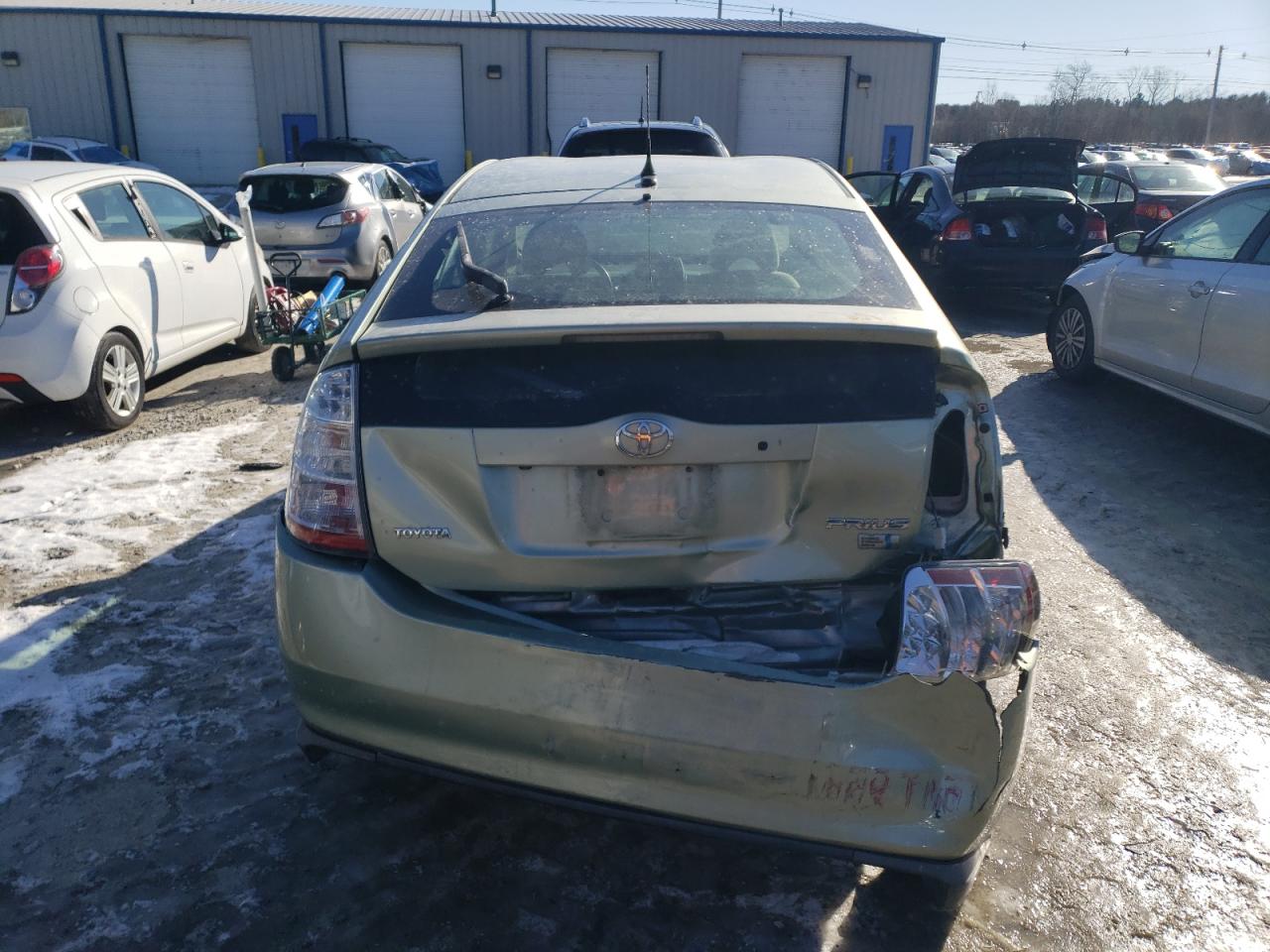2008 Toyota Prius VIN JTDKB20U787739578 Copart auction photo, rear end damage thumbnail 6