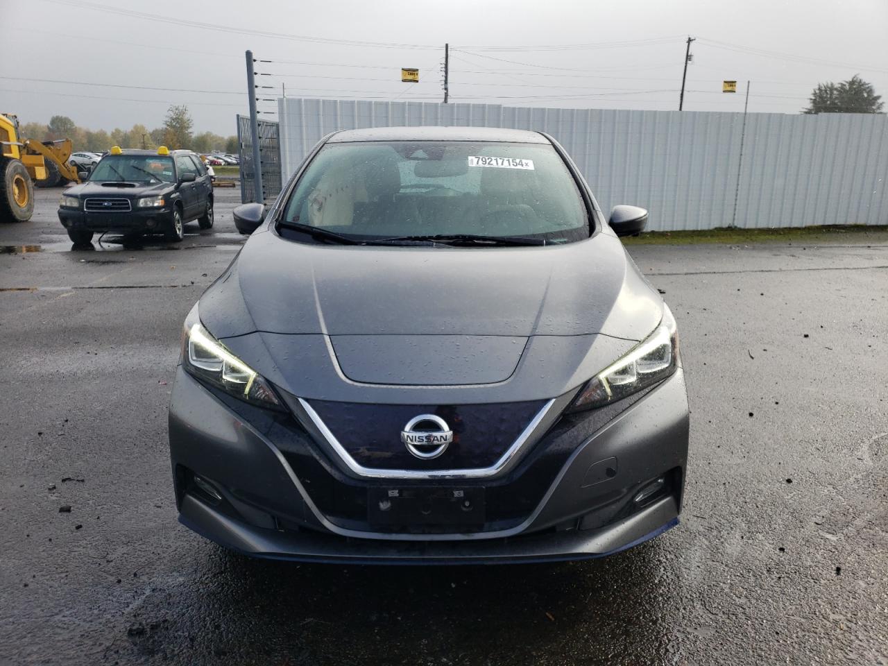 2019 Nissan Leaf VIN 1N4BZ1CP1KC311845 Copart auction photo, side / rear end damage thumbnail 5