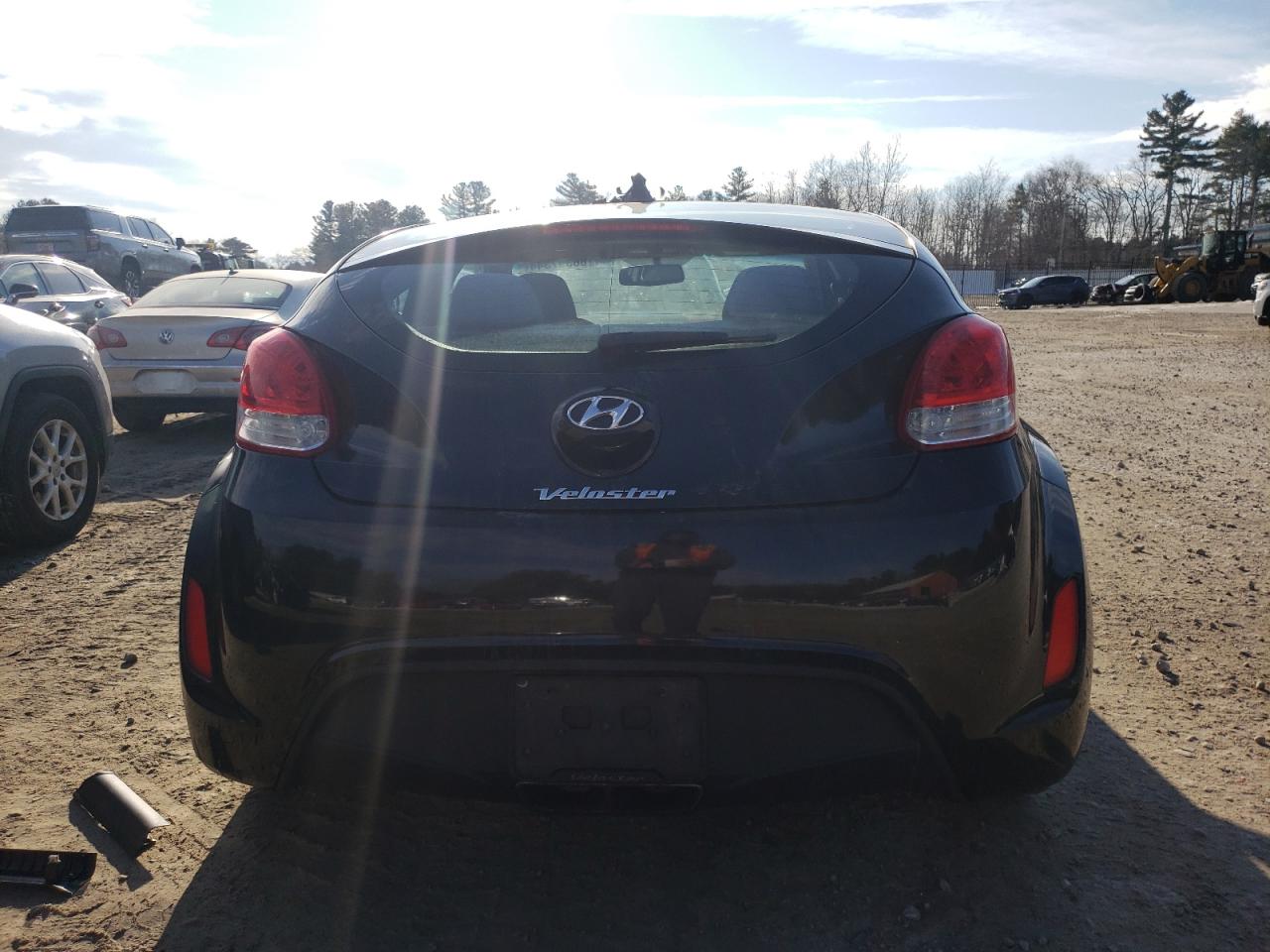 2013 Hyundai Veloster VIN KMHTC6AD9DU121578 Copart auction photo, mechanical / minor dent/scratches damage thumbnail 6