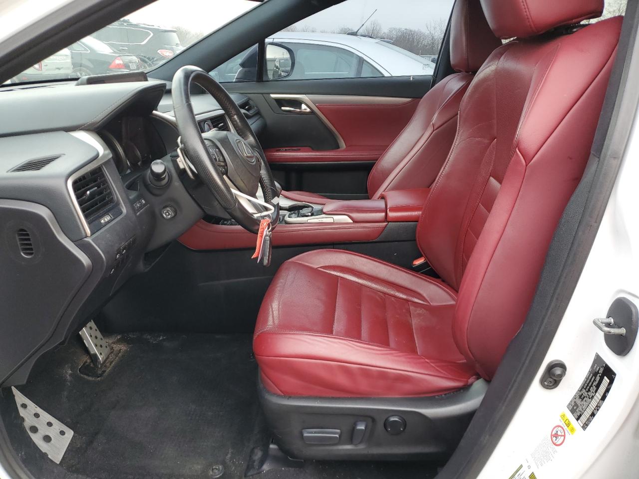 2017 Lexus RX VIN 2T2BZMCA0HC055202 Copart auction photo, side / front end damage thumbnail 7