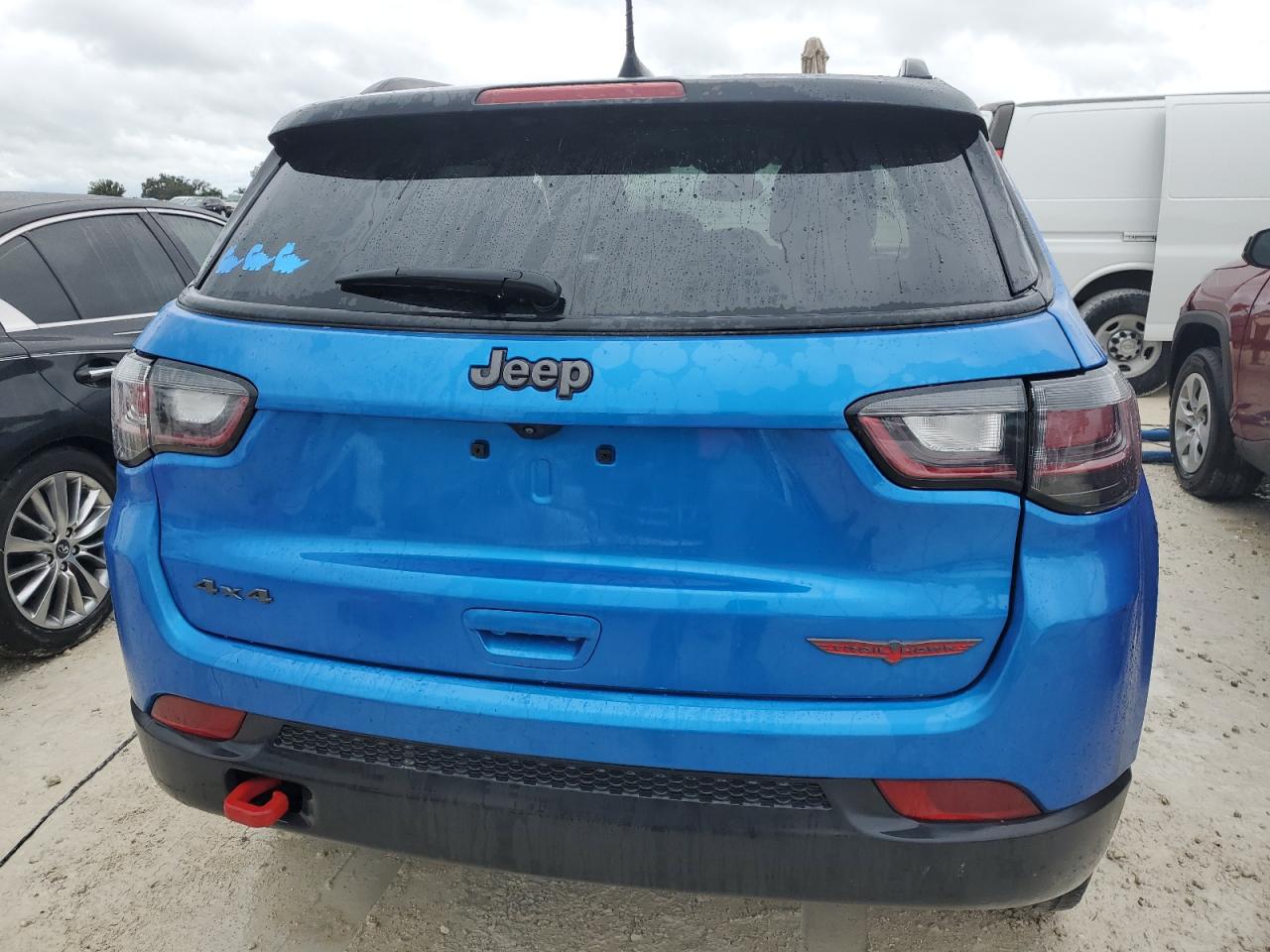 2022 Jeep Compass VIN 3C4NJDDB4NT223254 Copart auction photo, water/flood damage thumbnail 6