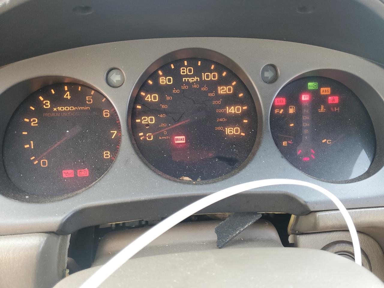 1997 Acura RL VIN JH4KA9643VC008134 Copart auction photo, front end / all over damage thumbnail 9