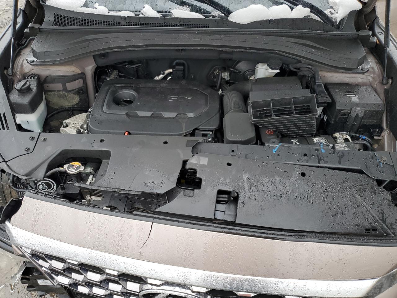 2020 Hyundai Santa Fe VIN 5NMS33AD4LH198511 Copart auction photo, front end damage thumbnail 14
