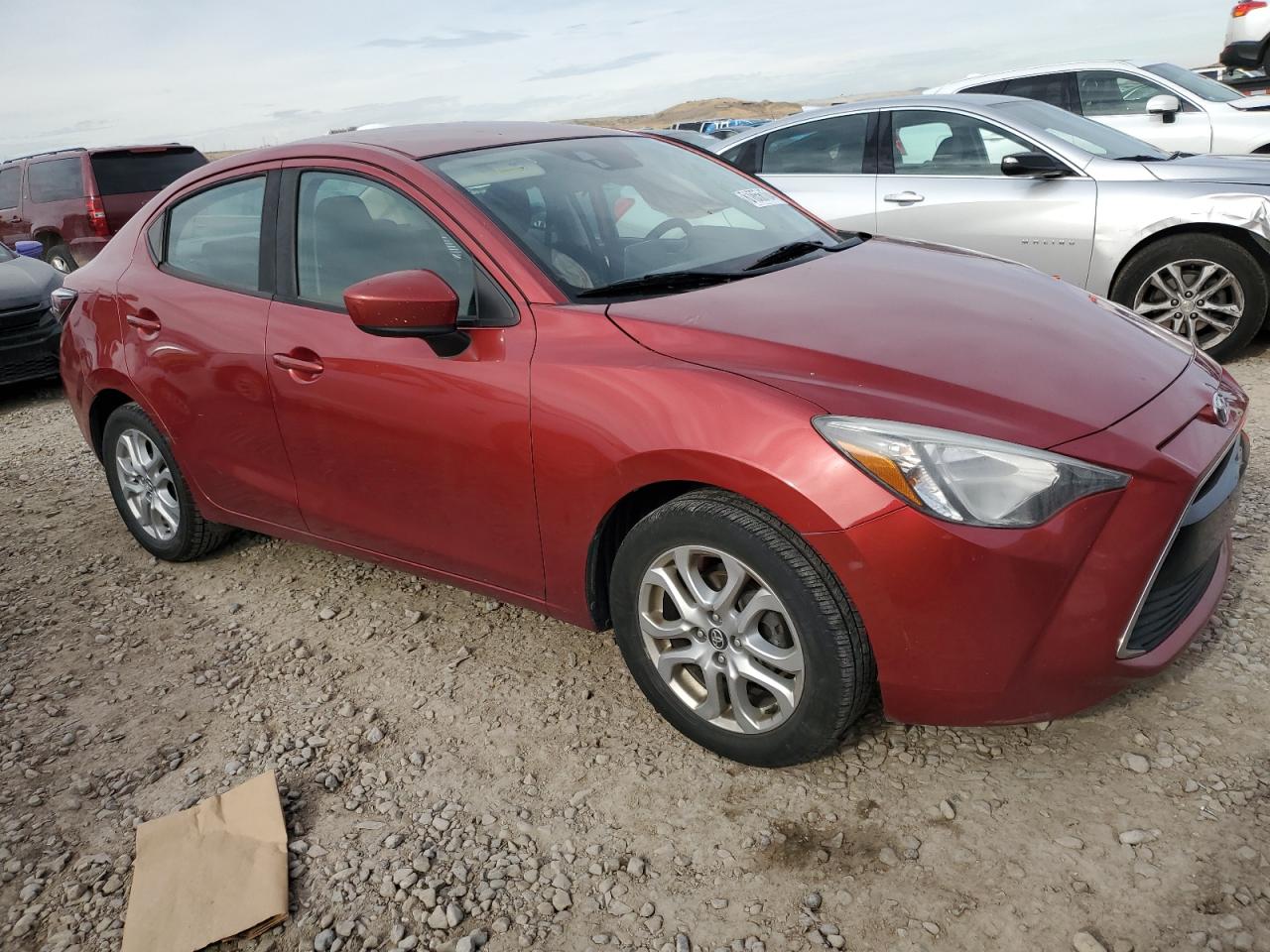 2017 Toyota Yaris VIN 3MYDLBYV0HY162671 Copart auction photo, side damage thumbnail 4