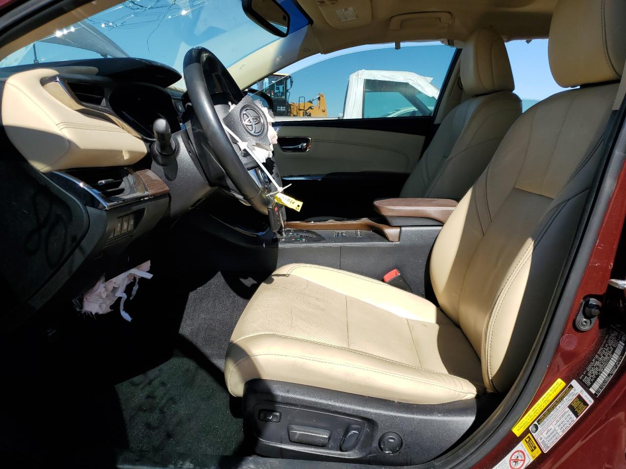 2014 Toyota Avalon VIN 4T1BK1EB6EU117595 Copart auction photo, front end / all over damage thumbnail 7