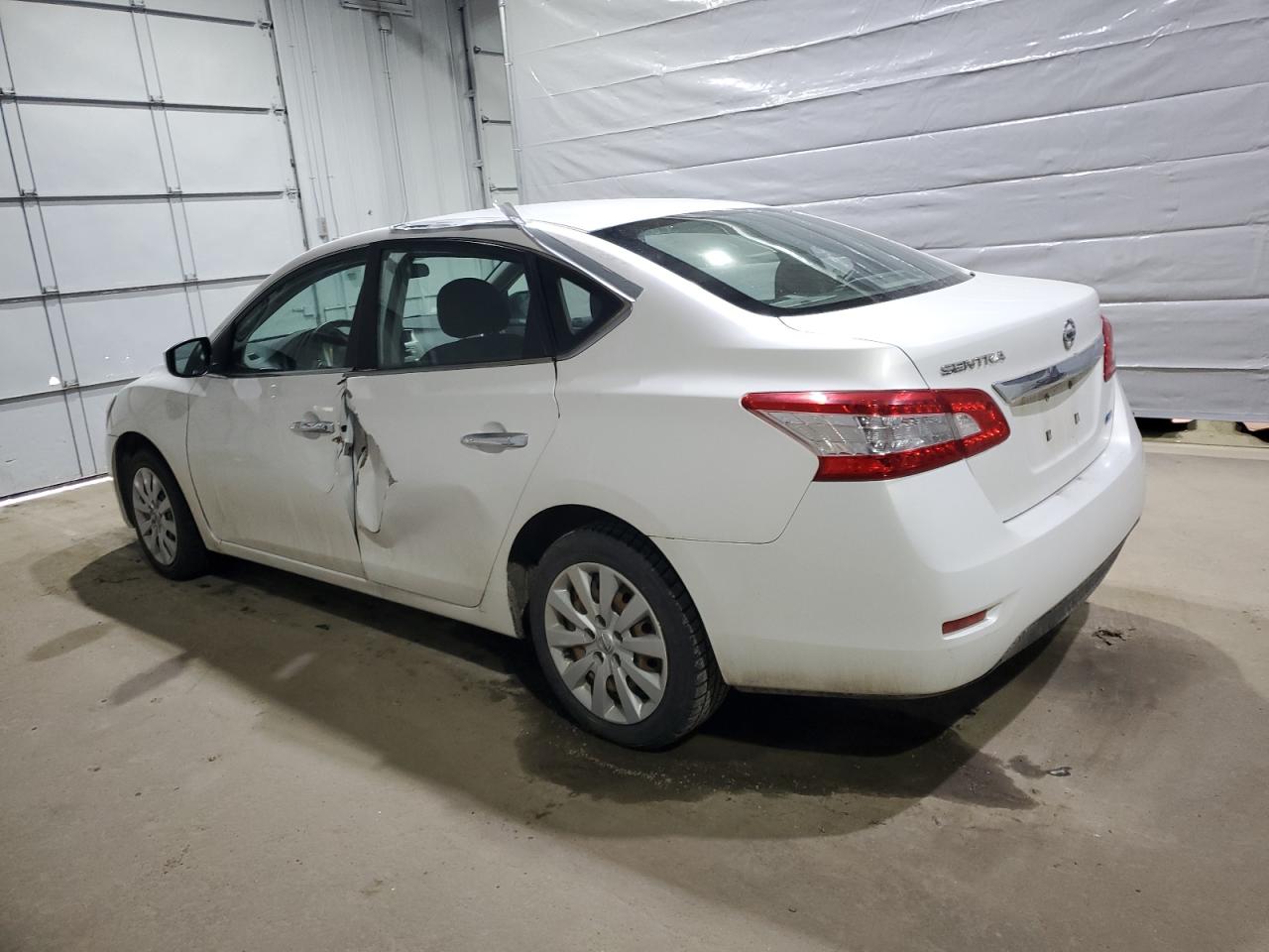 2013 Nissan Sentra VIN 3N1AB7AP9DL673853 Copart auction photo, side / minor dent/scratches damage thumbnail 2