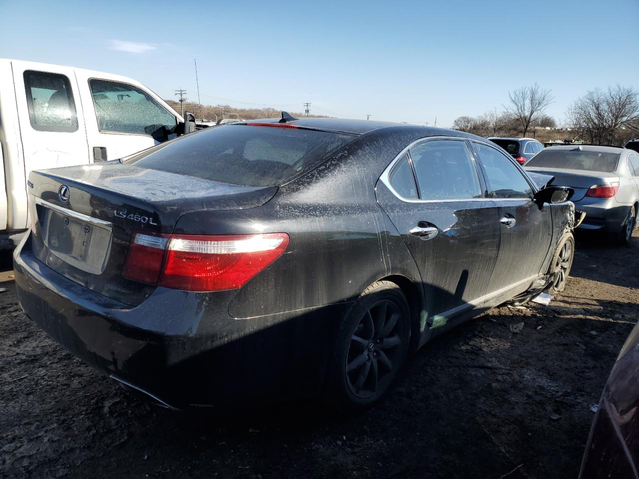 2007 Lexus LS VIN JTHGL46F575003531 Copart auction photo, front end damage thumbnail 3