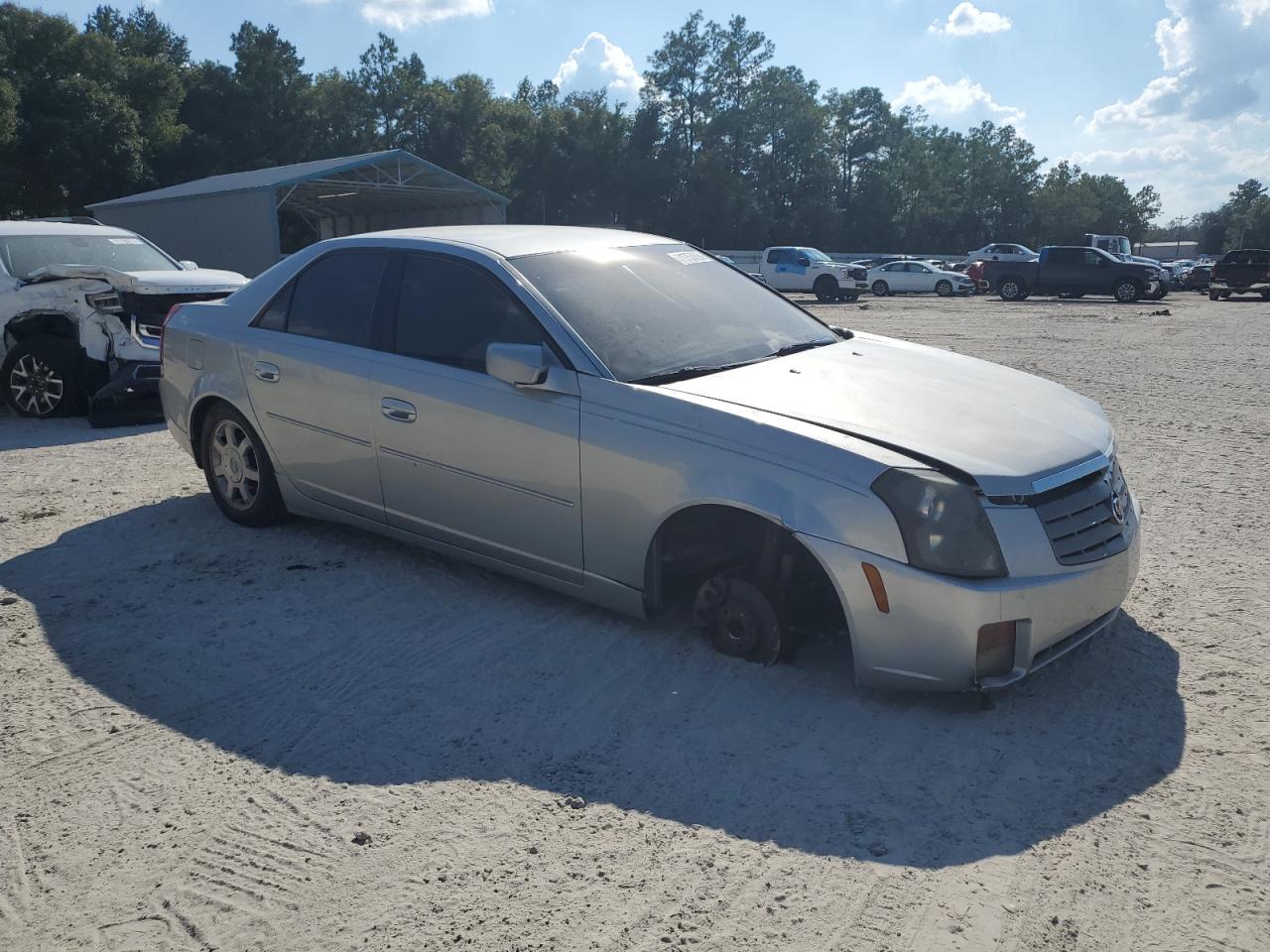 2004 Cadillac CTS VIN 1G6DM577040172494 Copart auction photo, front end damage thumbnail 4