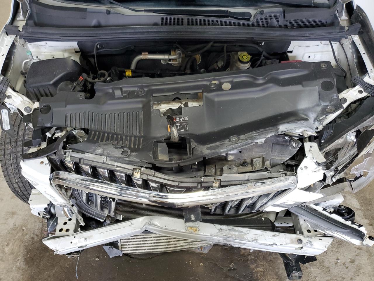 2016 Buick Encore VIN KL4CJBSB6GB695811 Copart auction photo, front end / all over damage thumbnail 13