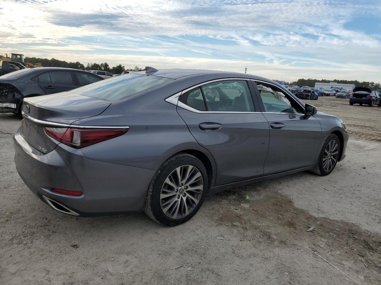 2019 Lexus ES VIN 58ABZ1B15KU006774 Copart auction photo, side damage thumbnail 3