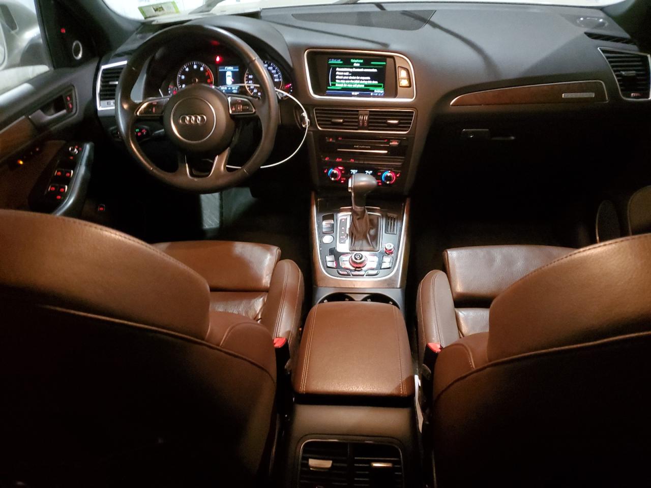 2014 Audi Q5 VIN WA1LFAFP5EA074838 Copart auction photo, front end damage thumbnail 8