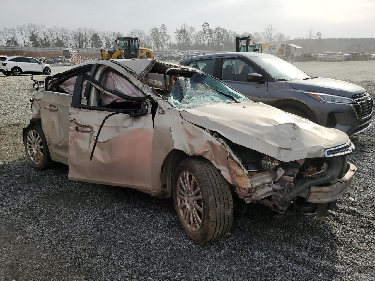 2012 Chevrolet Cruze VIN 1G1PJ5SC9C7172001 Copart auction photo, rollover damage thumbnail 4