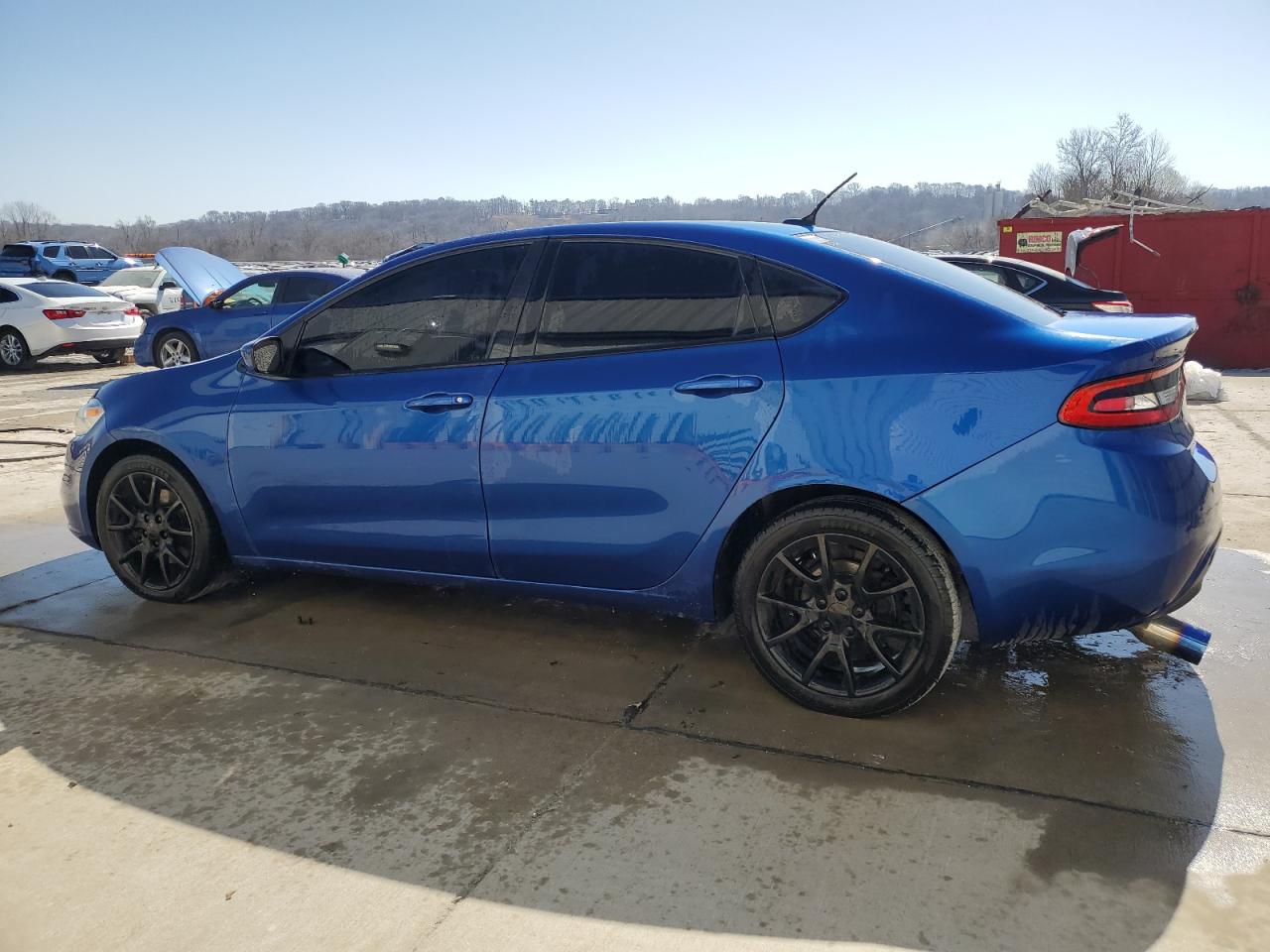 2014 Dodge Dart VIN 1C3CDFBB4ED831699 Copart auction photo, rear end damage thumbnail 2