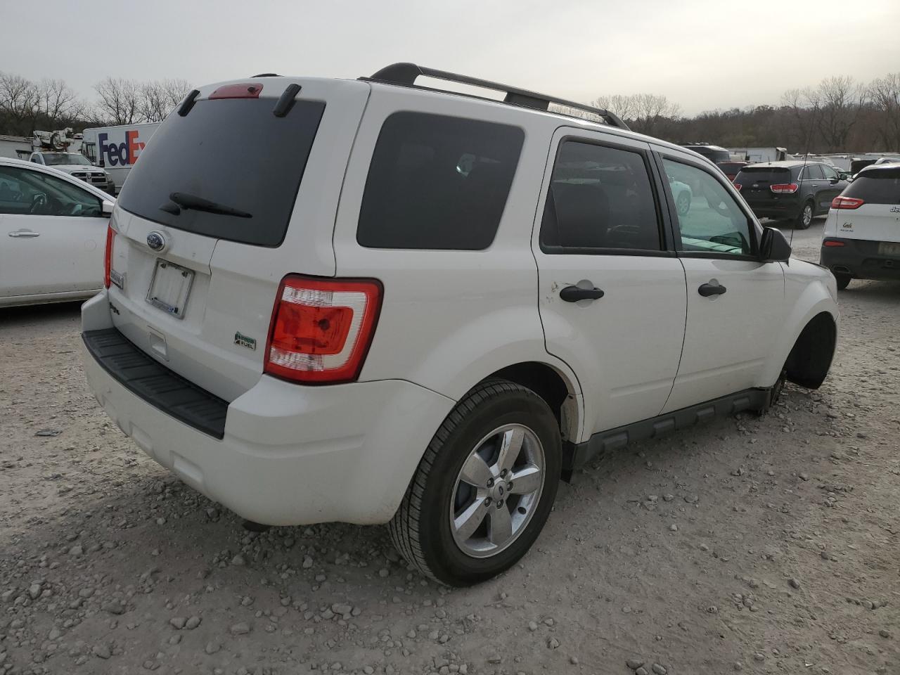 2011 Ford Escape VIN 1FMCU9DG9BKB39222 Copart auction photo, undercarriage damage thumbnail 3