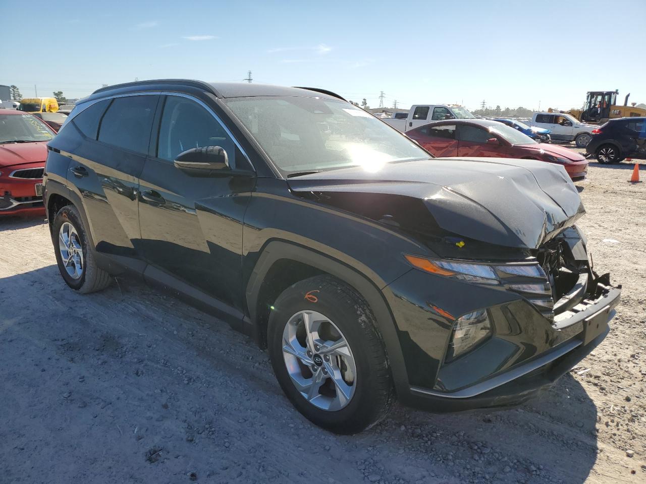 2023 Hyundai Tucson VIN 5NMJBCAE8PH259808 Copart auction photo, front end damage thumbnail 4