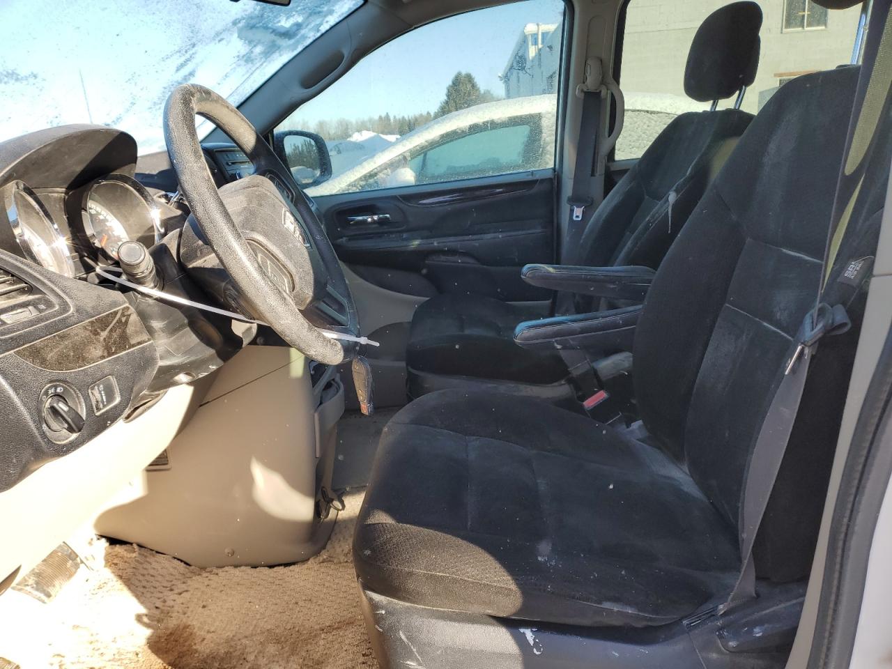 2016 Dodge Caravan VIN 2C4RDGBG5GR182843 Copart auction photo, rear end / front end damage thumbnail 7