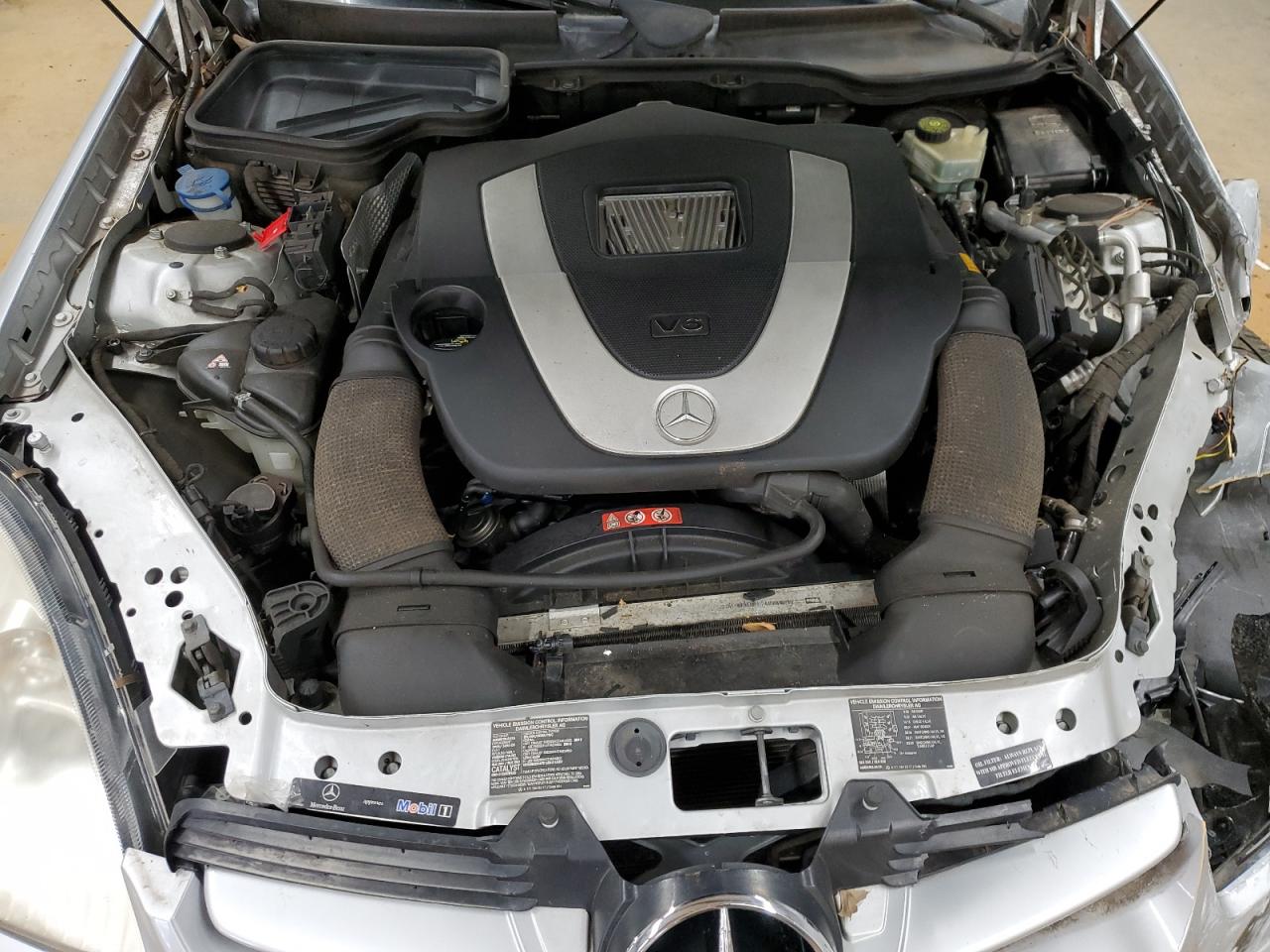 2006 Mercedes-Benz SLK-klasse VIN WDBWK56F16F112808 Copart auction photo, front end damage thumbnail 11