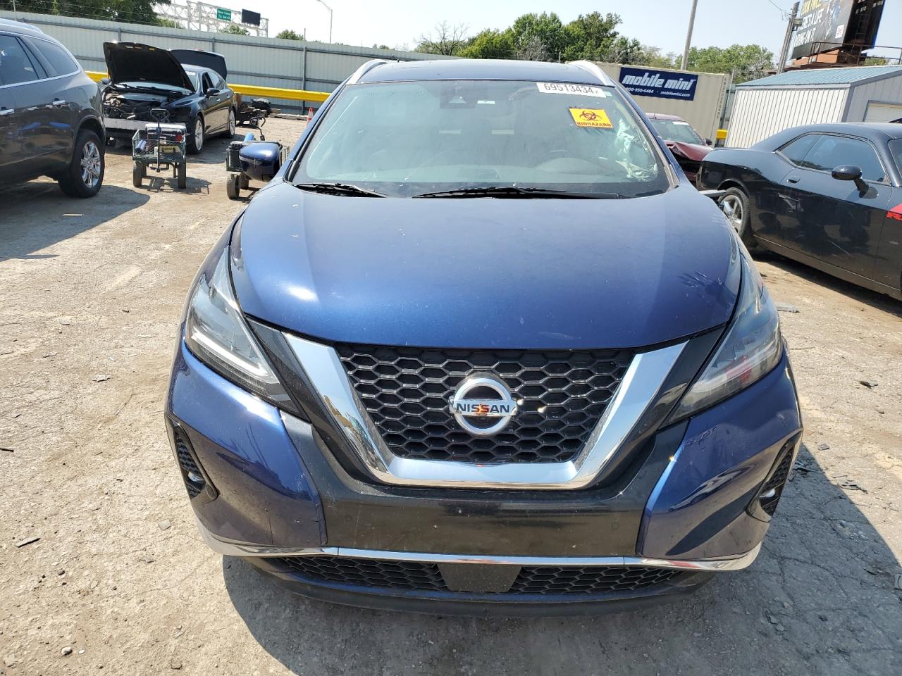 2019 Nissan Murano VIN 5N1AZ2MJ9KN113360 Copart auction photo, all over damage thumbnail 5