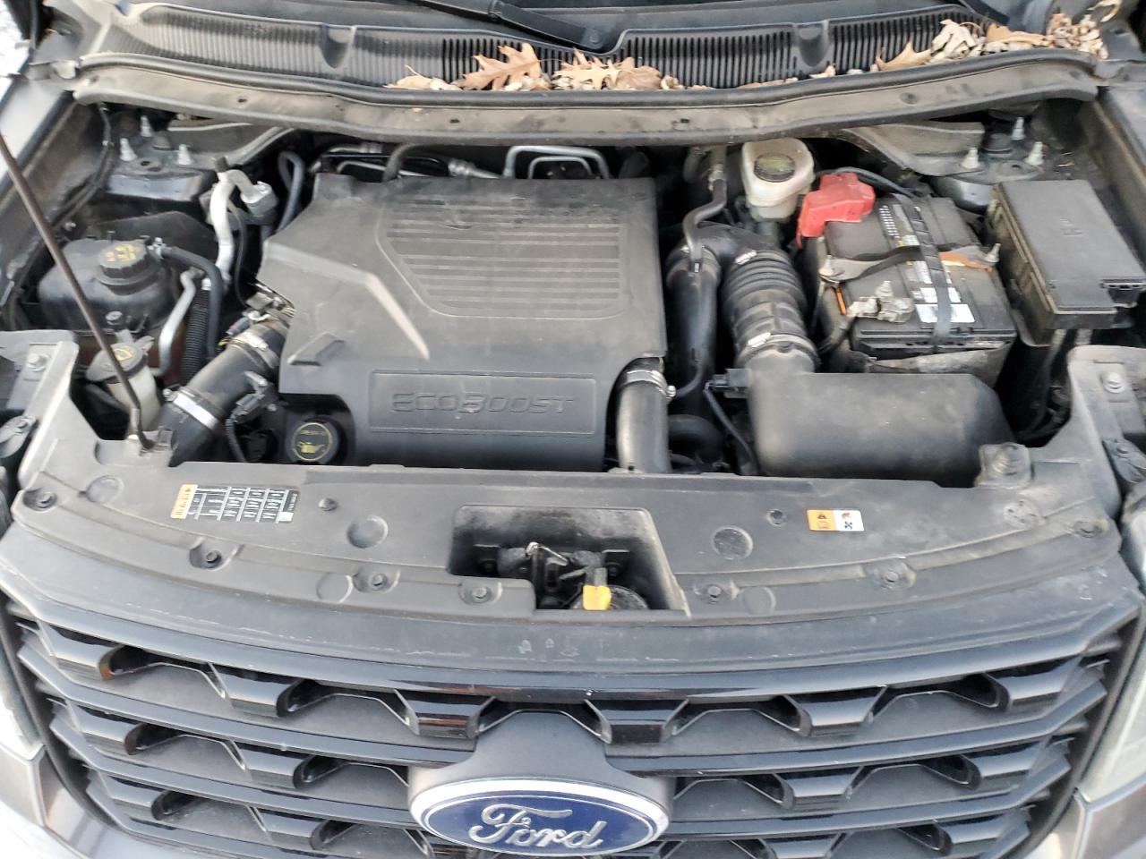2016 Ford Explorer VIN 1FM5K8GT6GGA24413 Copart auction photo, side / front end damage thumbnail 13