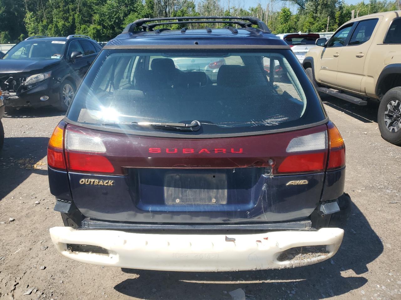 2003 Subaru Legacy VIN 4S3BH665337646314 Copart auction photo, side / rear end damage thumbnail 6