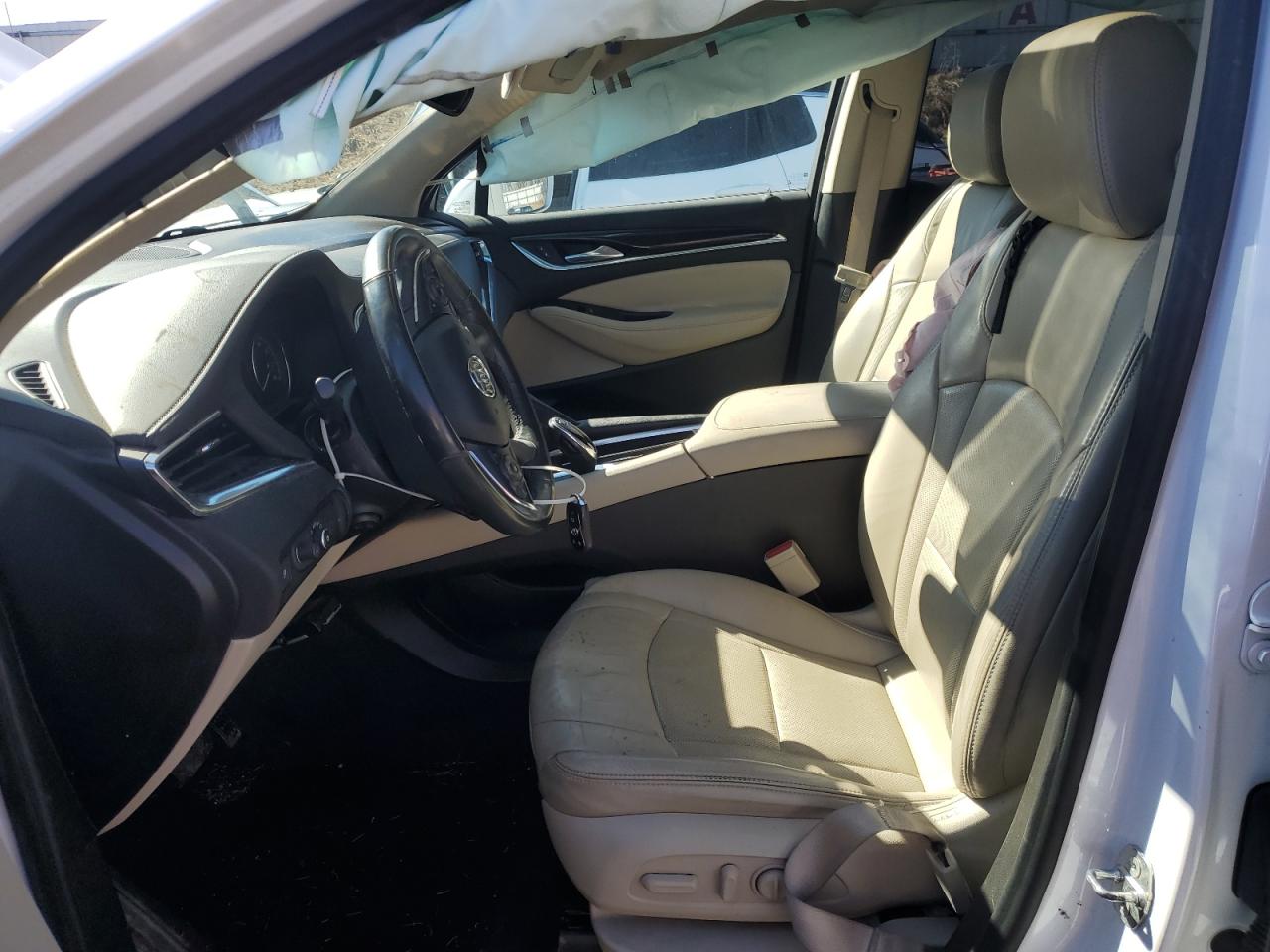 2018 Buick Enclave VIN 5GAERCKW8JJ160235 Copart auction photo, side / front end damage thumbnail 7