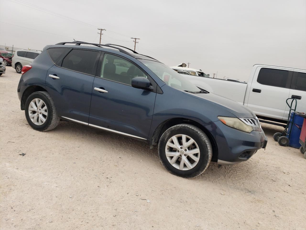 2012 Nissan Murano VIN JN8AZ1MU4CW104252 Copart auction photo, water/flood / minor dent/scratches damage thumbnail 4