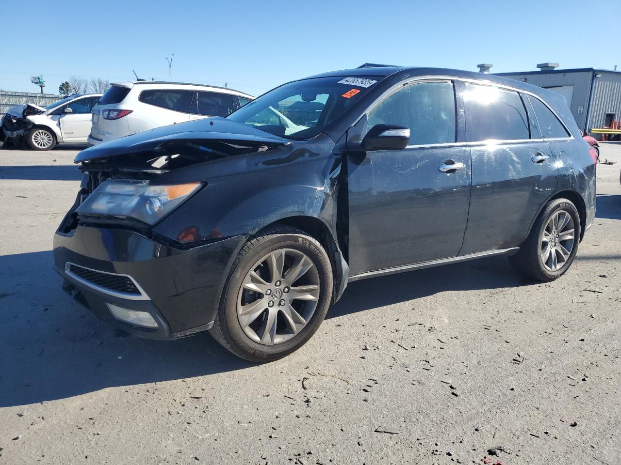 2010 Acura MDX VIN 2HNYD2H77AH510907 - Copart auction photo