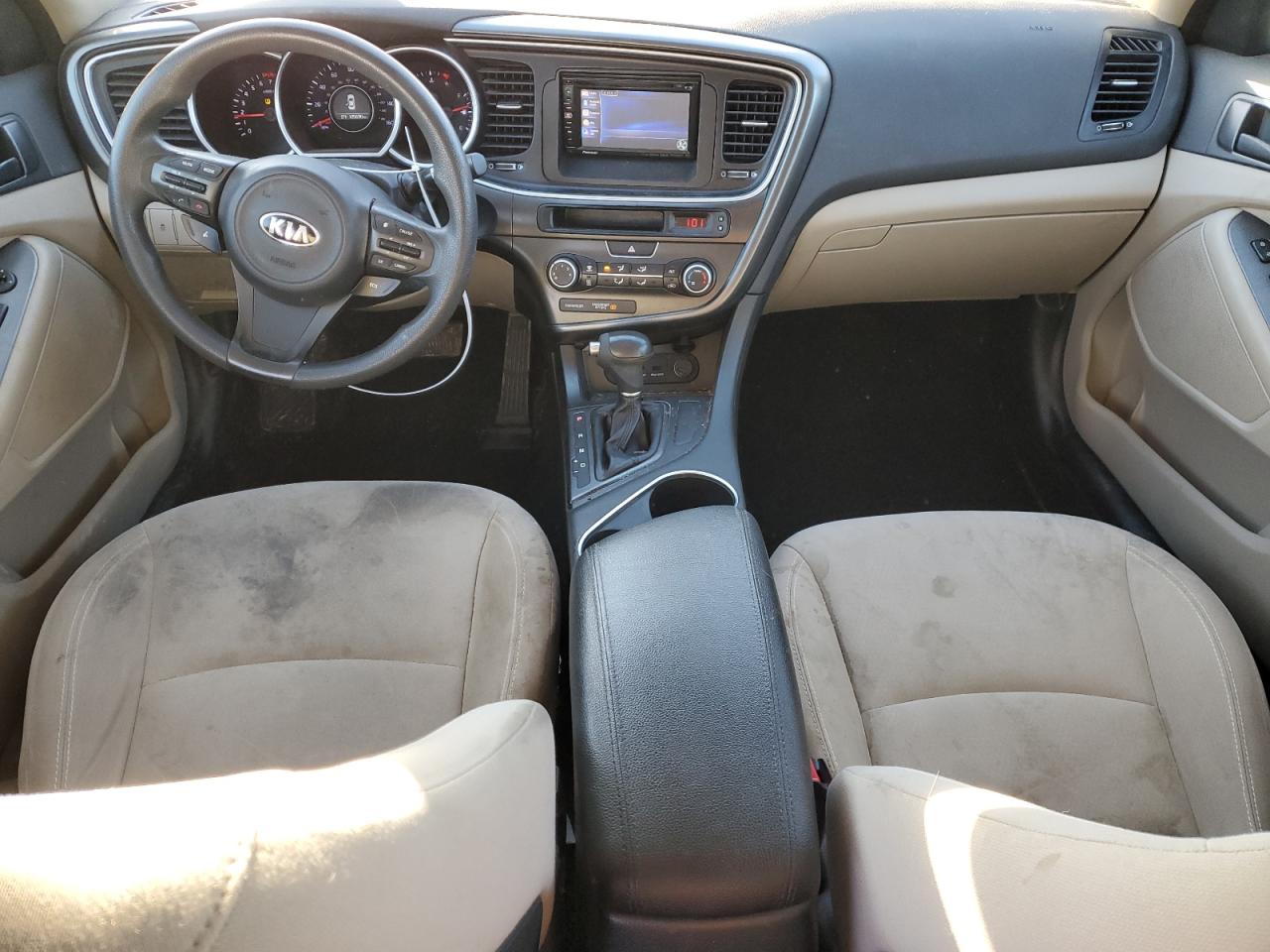 2015 KIA Optima VIN 5XXGM4A74FG456886 Copart auction photo, mechanical / all over damage thumbnail 8