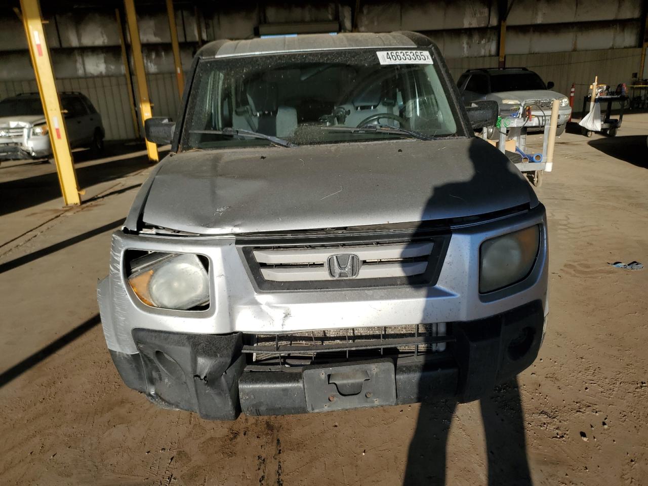 2008 Honda Element VIN 5J6YH28788L018629 Copart auction photo, front end / minor dent/scratches damage thumbnail 5