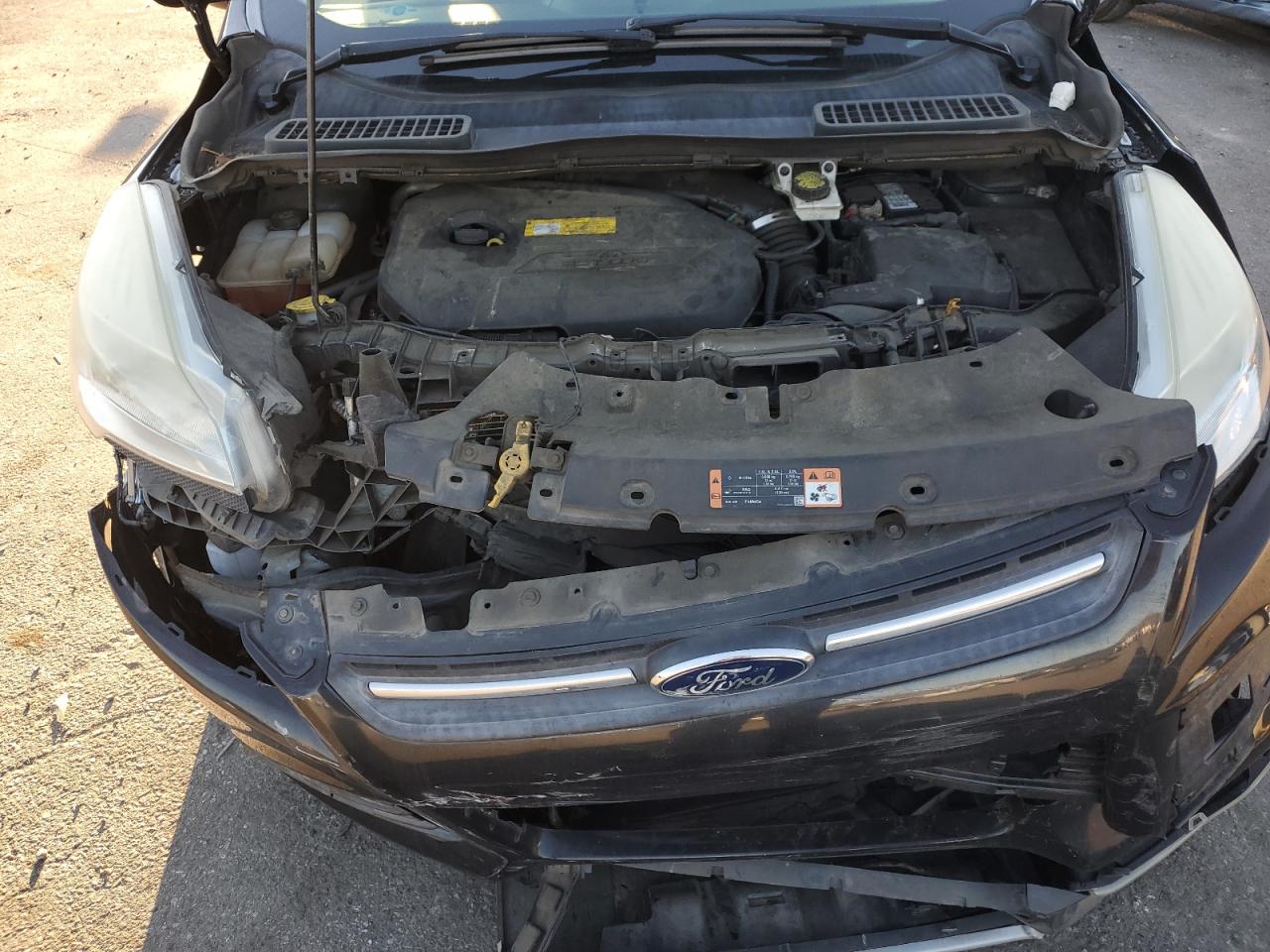 2015 Ford Escape VIN 1FMCU9GX9FUB63459 Copart auction photo, front end damage thumbnail 12