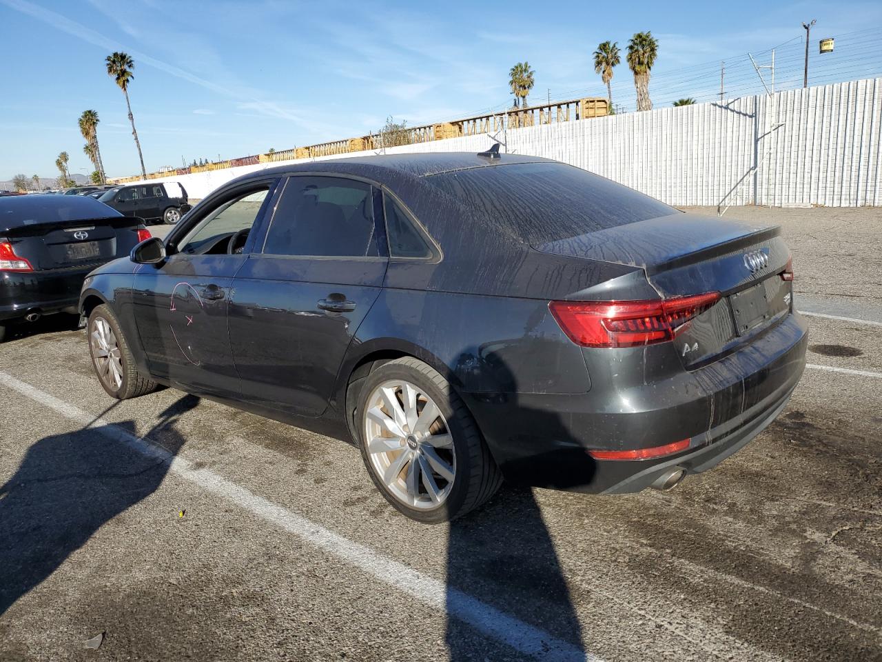 2017 Audi A4 VIN WAUGMAF44HN044422 Copart auction photo, front end / minor dent/scratches damage thumbnail 2