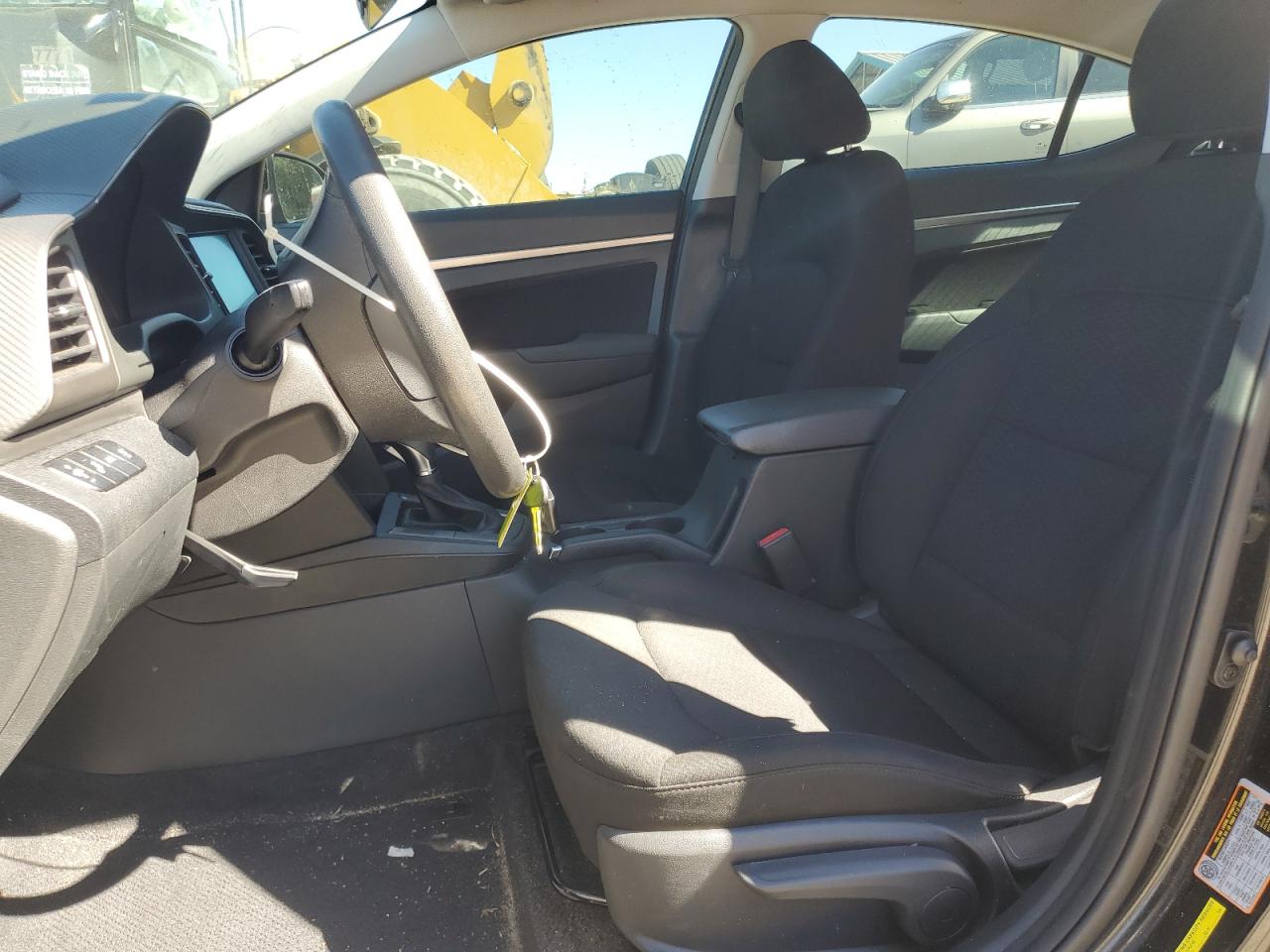 2020 Hyundai Elantra VIN 5NPD84LF9LH608639 Copart auction photo, side damage thumbnail 7