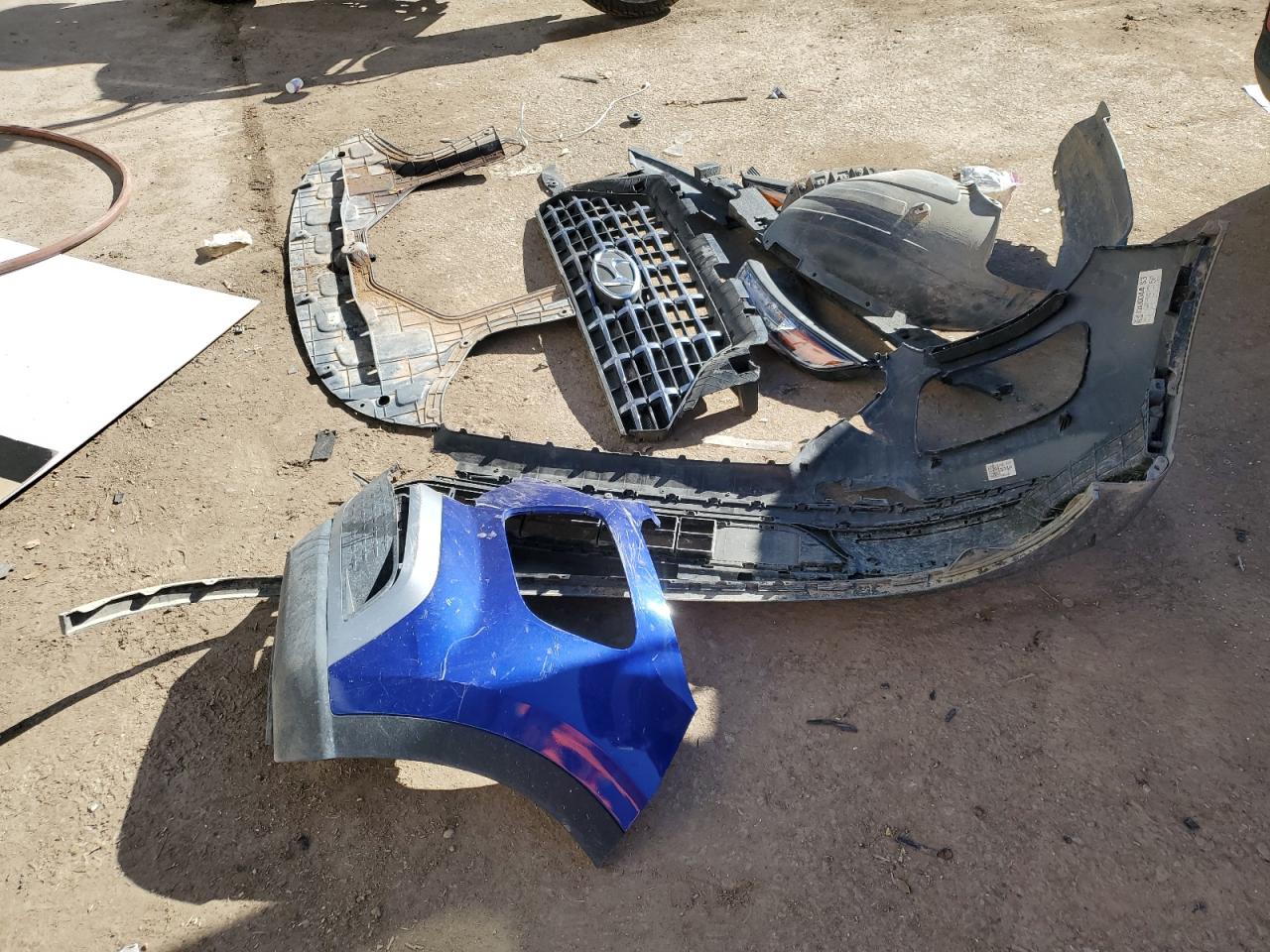 2023 Hyundai Venue VIN KMHRC8A30PU251542 Copart auction photo, front end damage thumbnail 15