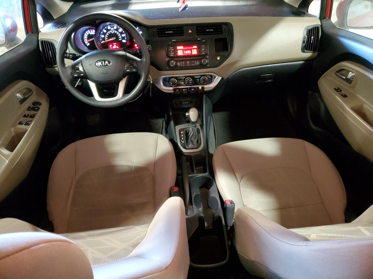 2014 KIA Rio VIN KNADM4A36E6401382 Copart auction photo, minor dent/scratches damage thumbnail 8