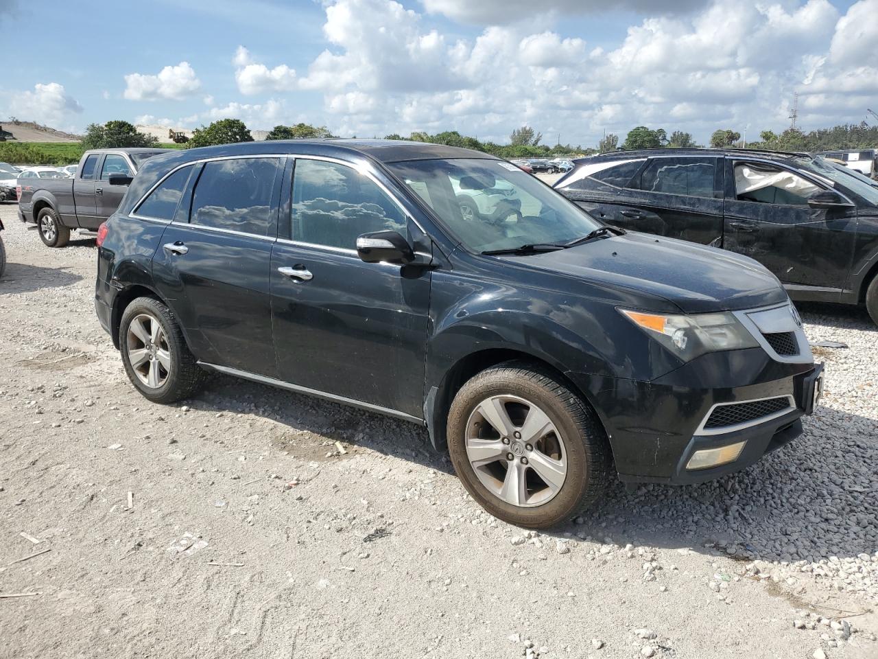 2013 Acura MDX VIN 2HNYD2H40DH512315 Copart auction photo, mechanical / normal wear damage thumbnail 4