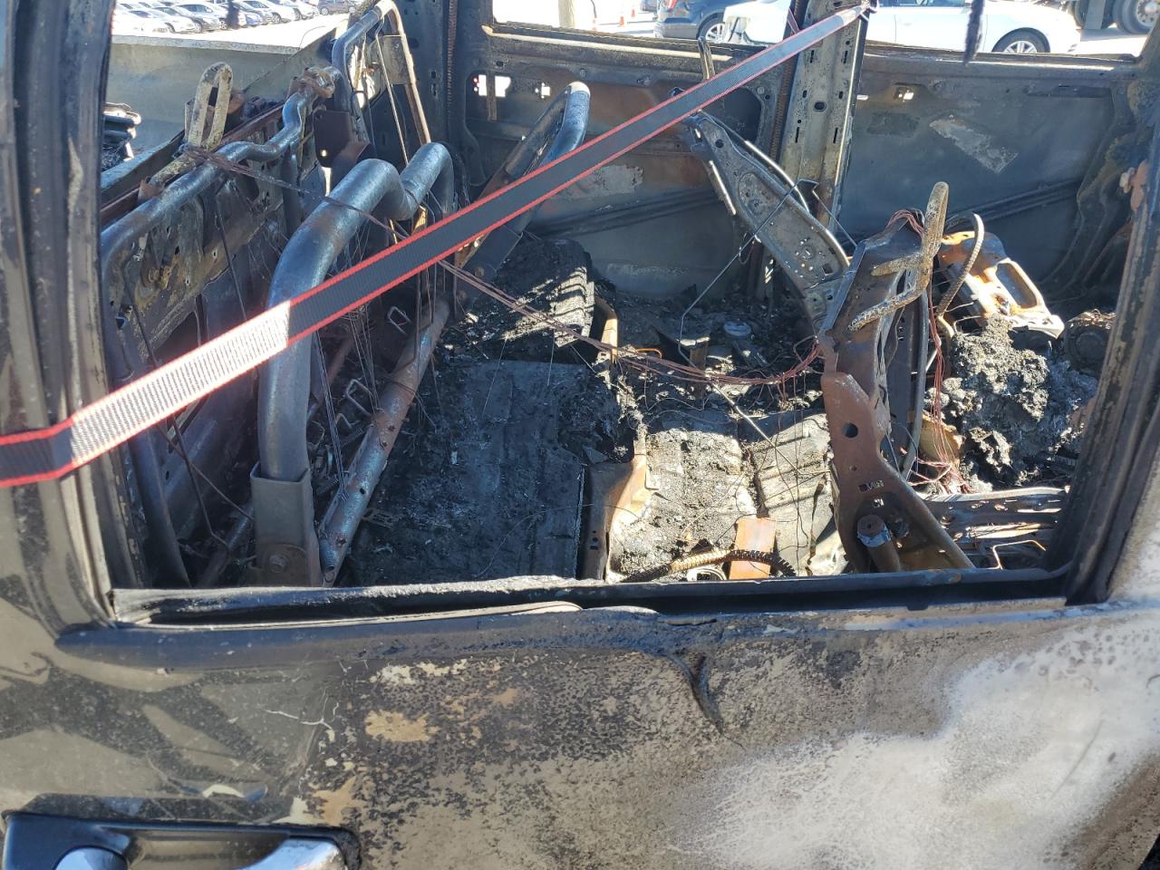 2016 RAM 1500 VIN 1C6RR6LT9GS201259 Copart auction photo, burn damage thumbnail 10