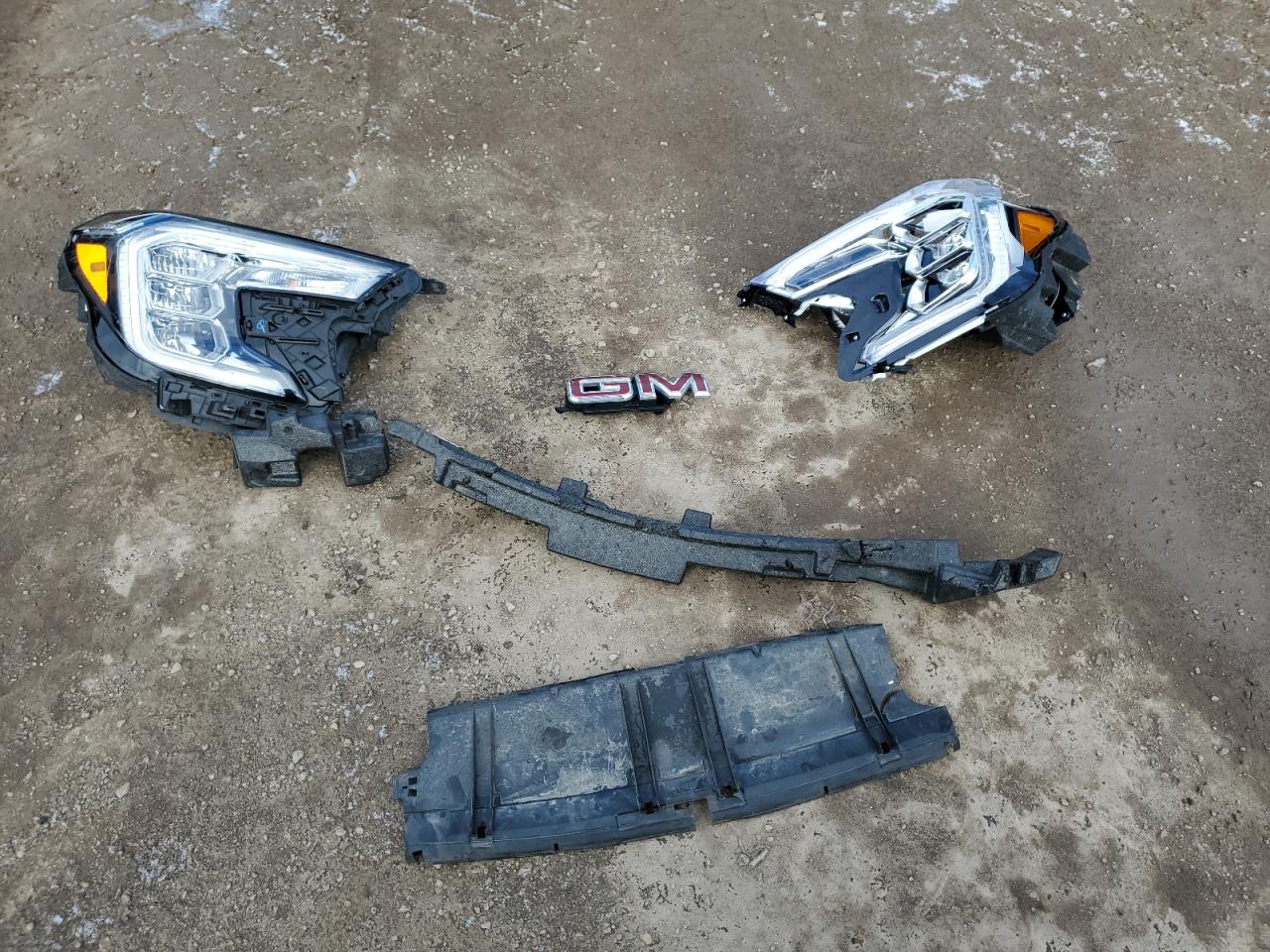 2022 GMC Terrain VIN 3GKALVEV6NL158726 Copart auction photo, front end / side damage thumbnail 13