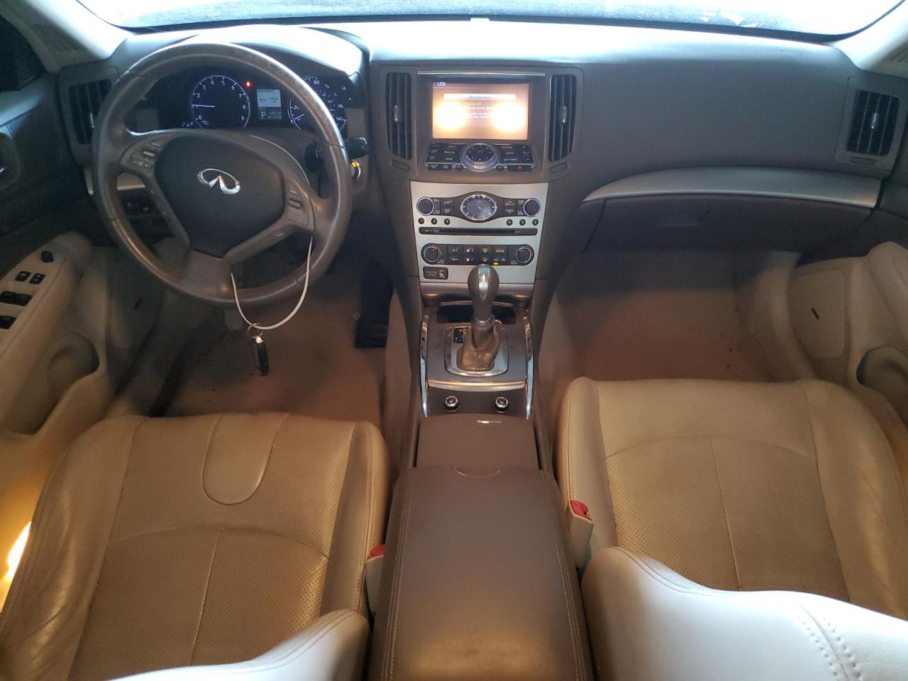 2015 Infiniti Q40 VIN JN1CV6AP4FM502608 Copart auction photo, normal wear damage thumbnail 8