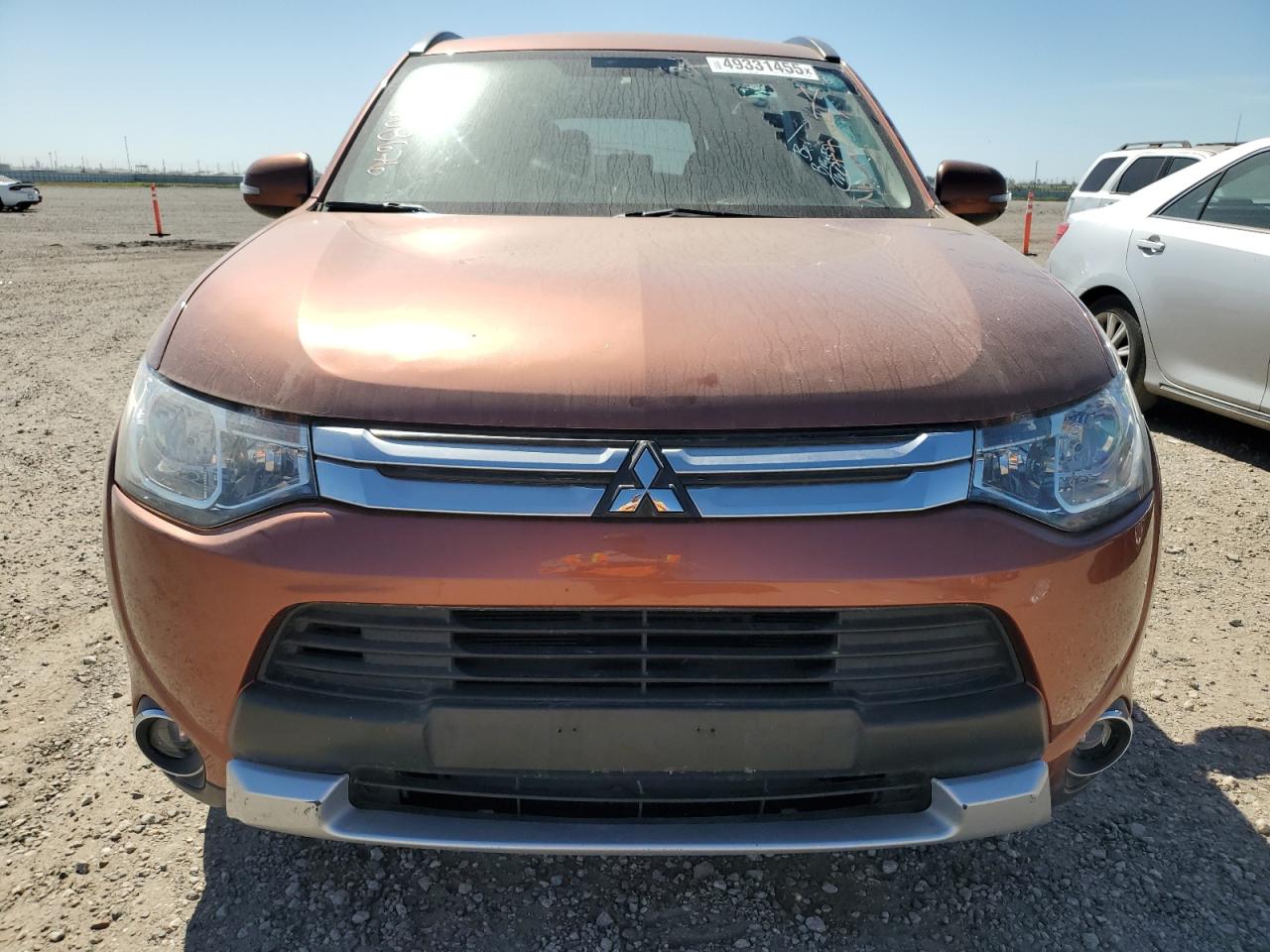 2015 Mitsubishi Outlander VIN JA4AD3A35FZ008676 Copart auction photo, front end / rear end damage thumbnail 5