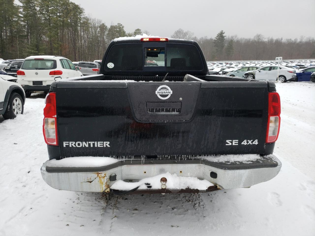 2008 Nissan Navara (Frontier) VIN 1N6AD06W88C443153 Copart auction photo, rollover damage thumbnail 6