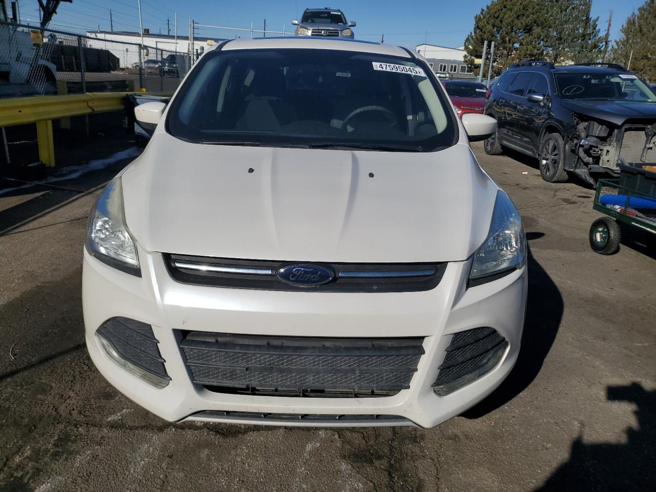2016 Ford Escape VIN 1FMCU9GX7GUA50711 Copart auction photo, undercarriage damage thumbnail 5