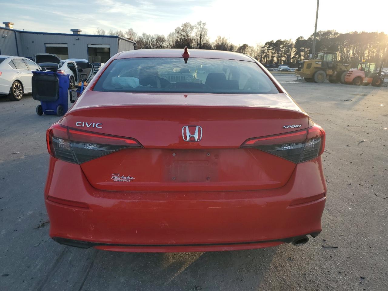2023 Honda Civic VIN 2HGFE2F5XPH523494 Copart auction photo, all over damage thumbnail 6