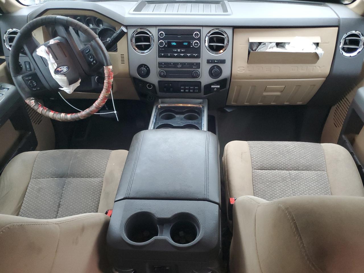 2016 Ford F350 VIN 1FT8W3BT5GEB23381 Copart auction photo, front end / side damage thumbnail 8