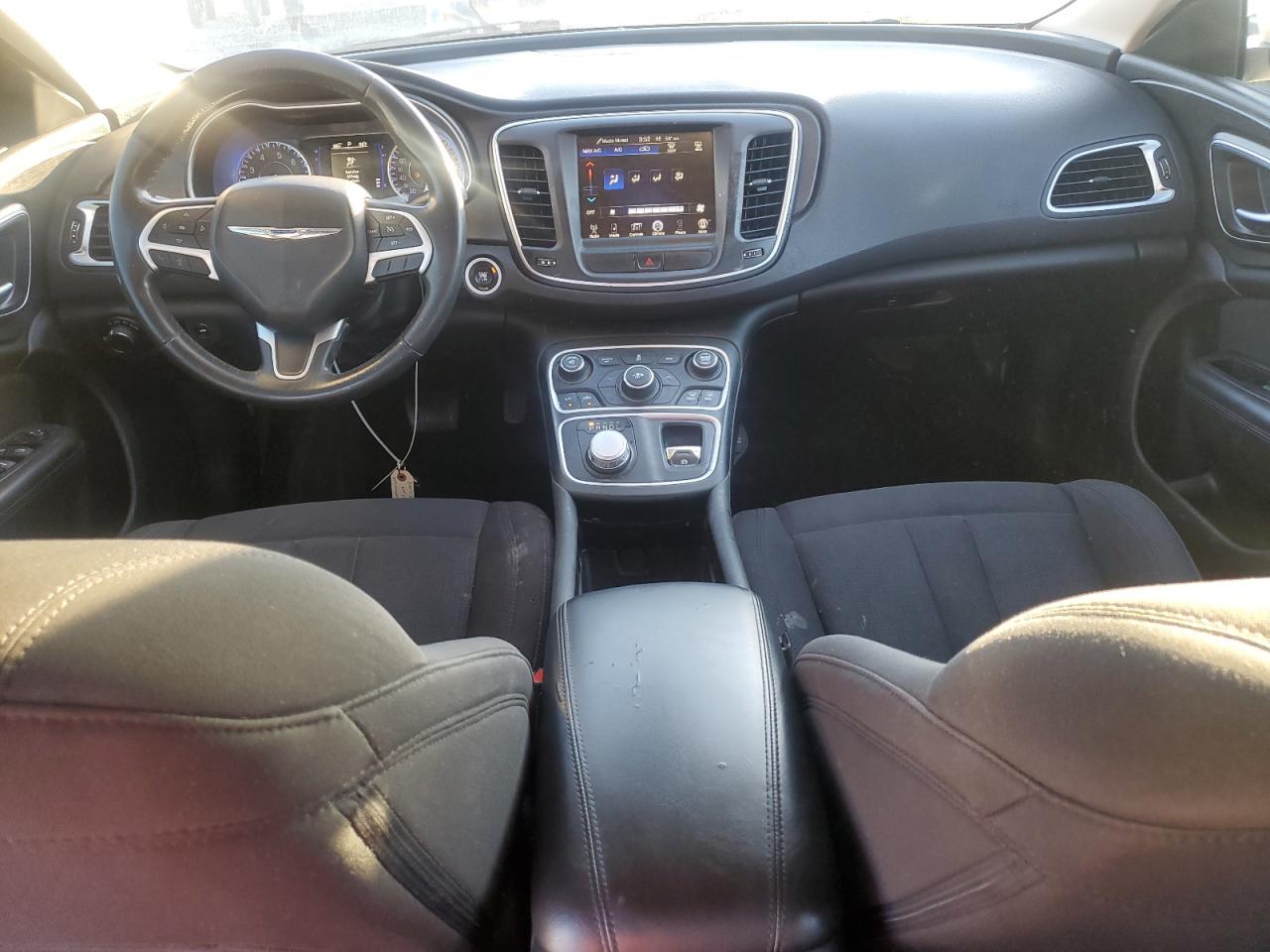 2015 Chrysler 200 VIN 1C3CCCAB7FN605686 Copart auction photo, rear end damage thumbnail 8