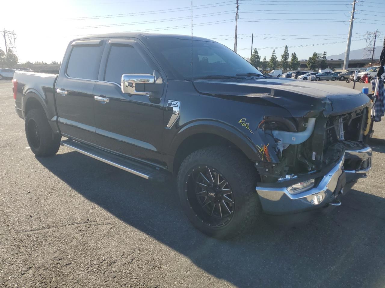 2023 Ford F-150 VIN 1FTFW1E82PFC21006 Copart auction photo, front end damage thumbnail 4
