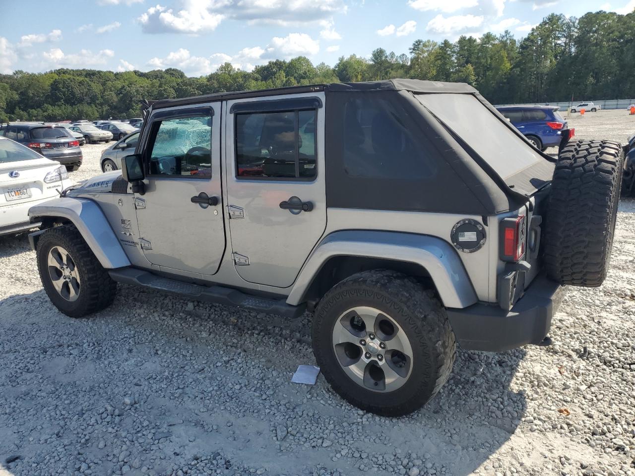 2018 Jeep Wrangler VIN 1C4HJWEG5JL801886 Copart auction photo, front end damage thumbnail 2
