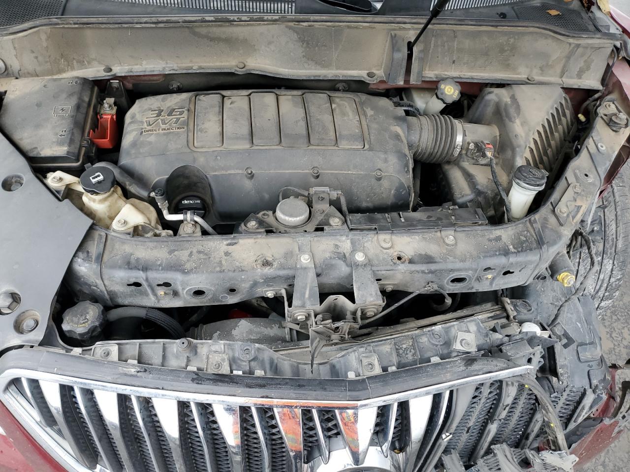 2016 Buick Enclave VIN 5GAKVBKD0GJ114429 Copart auction photo, front end / side damage thumbnail 12